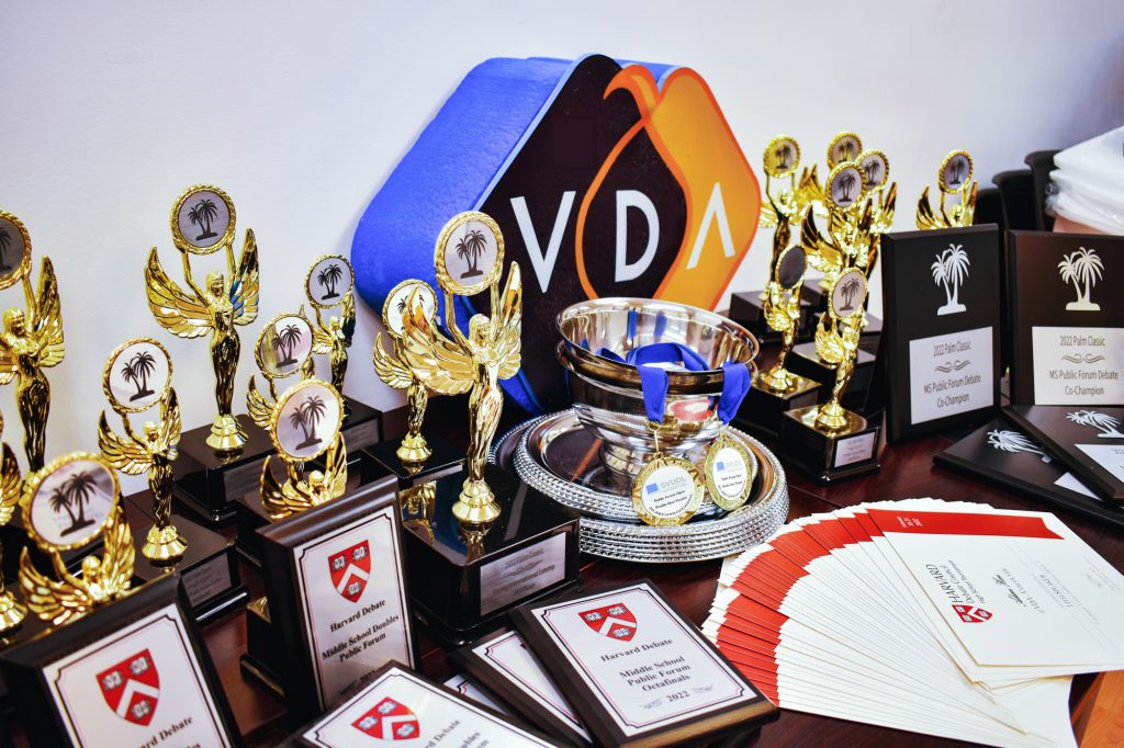 debate-trophies-from-stanford-and-harvard