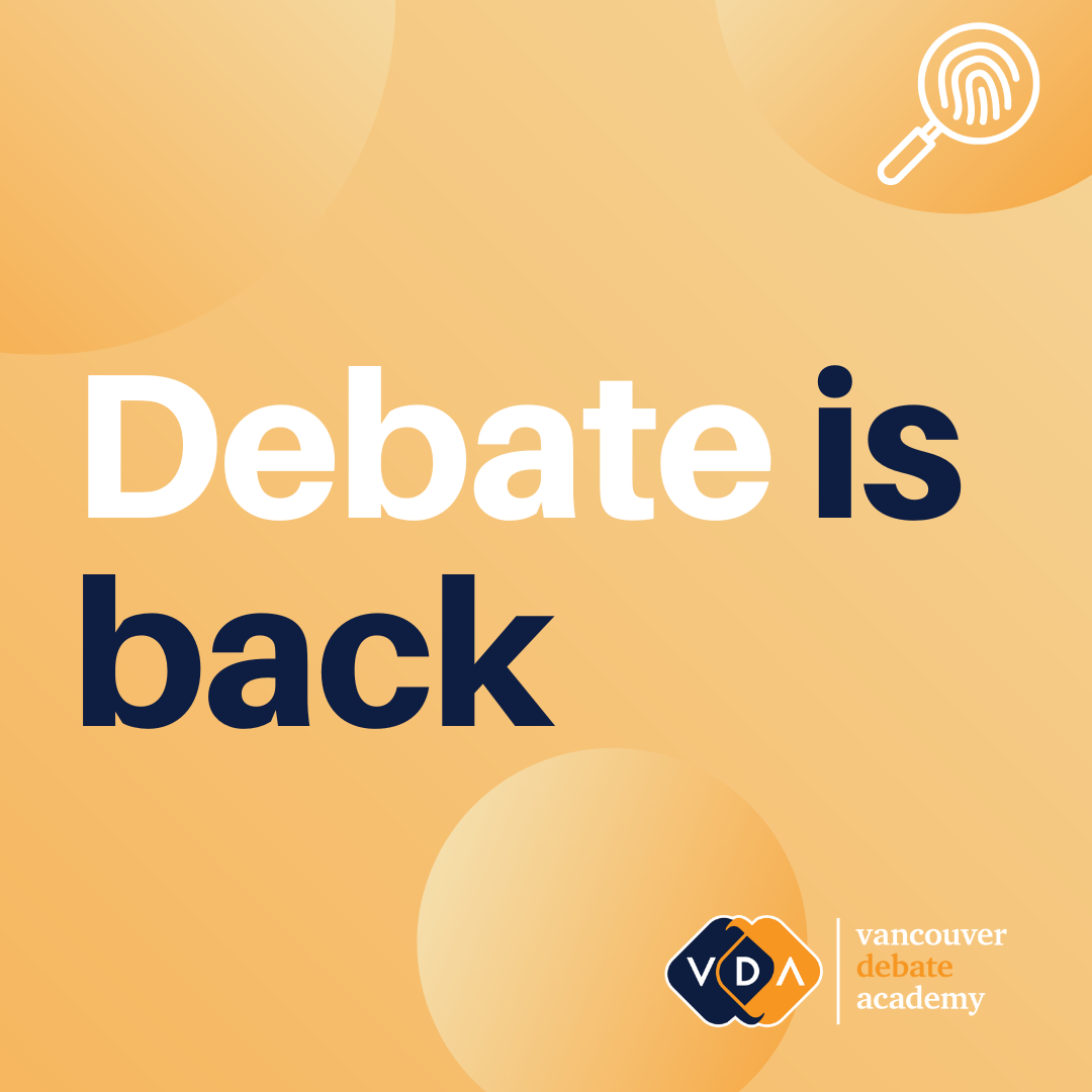 debate is back
